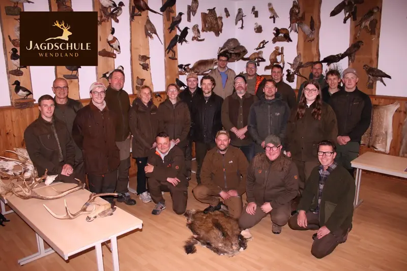 Gruppenfoto der Jagdkursgruppe Mai 2026