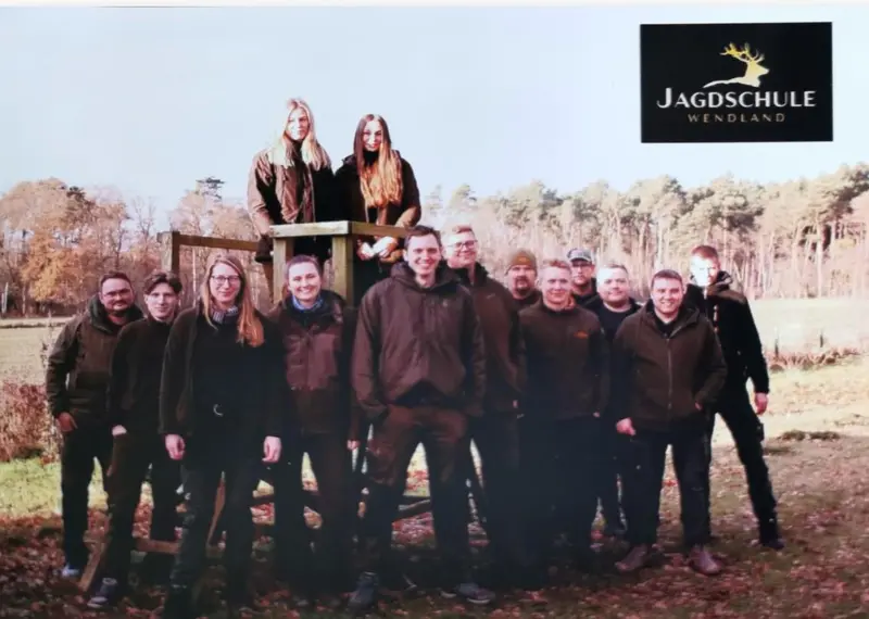 Gruppenfoto der Jagdkursgruppe November 2025
