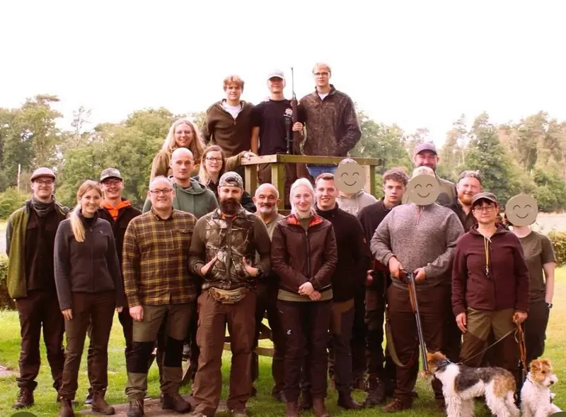 Gruppenfoto der Jagdkursgruppe September 2025