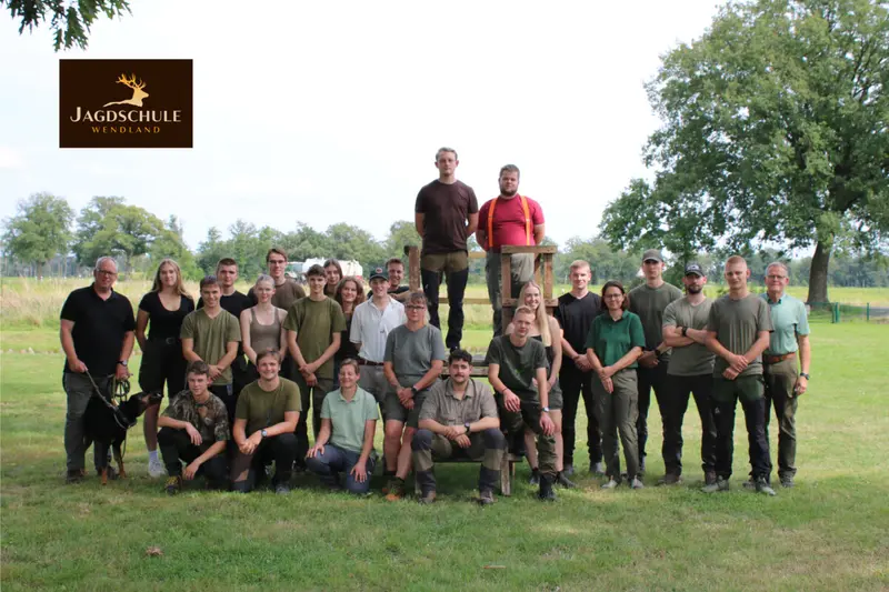 Gruppenfoto der Jagdkursgruppe September 2024