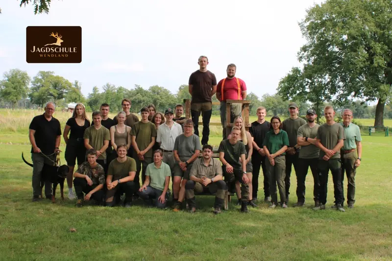 Gruppenfoto der Jagdkursgruppe Juli II 2024
