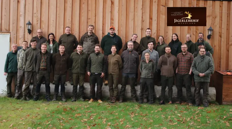 Gruppenfoto der Jagdkursgruppe Oktober 2021