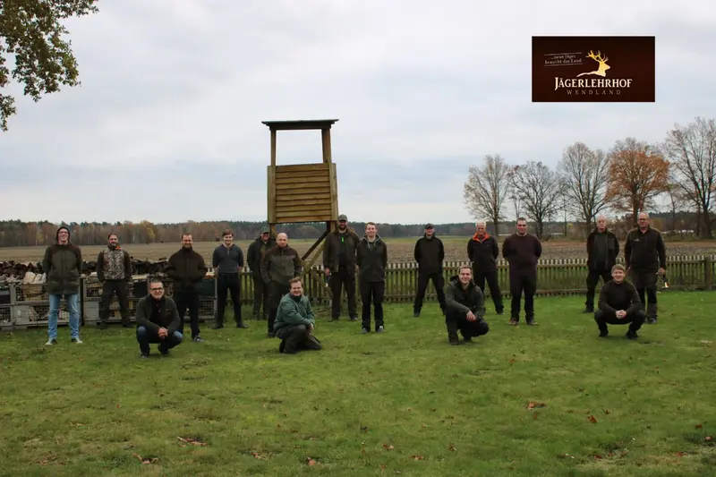 Gruppenfoto der Jagdkursgruppe November 2020