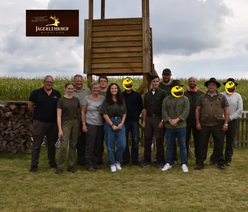 Gruppenfoto der Jagdkursgruppe September II 2020
