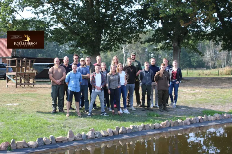 Gruppenfoto der Jagdkursgruppe September 2020