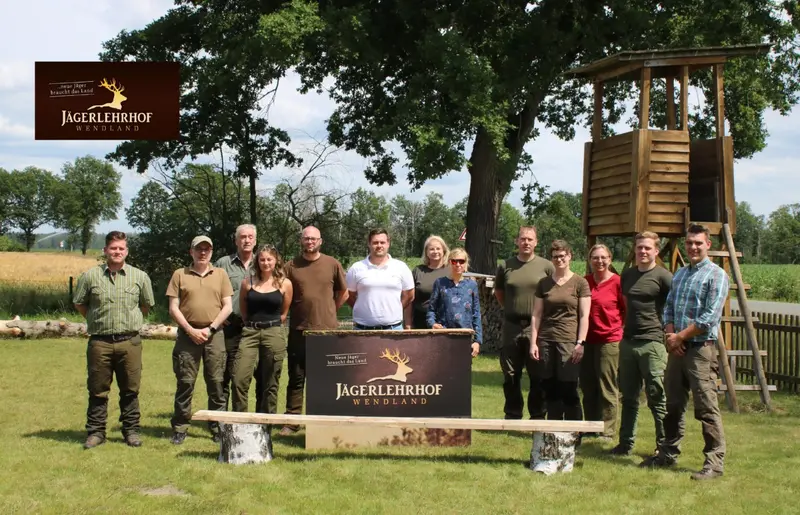 Gruppenfoto der Jagdkursgruppe Juni 2020