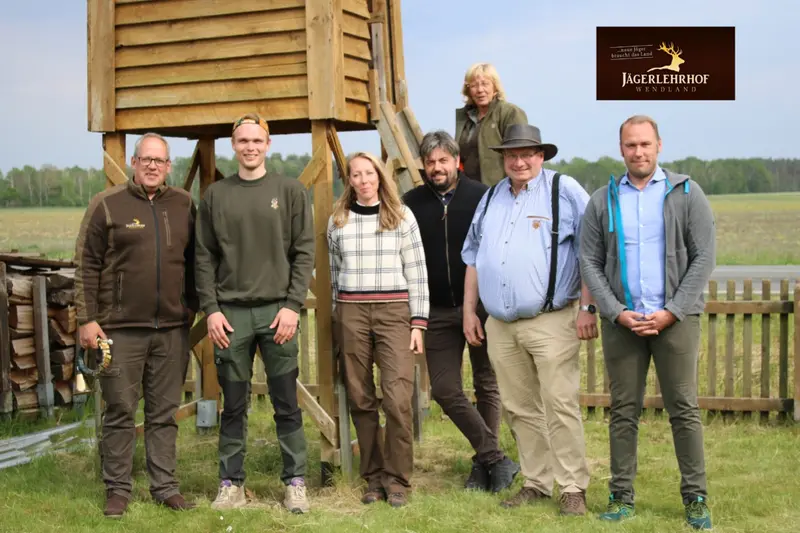 Gruppenfoto der Jagdkursgruppe Mai 2020 – 3-Wochen