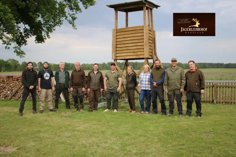 Gruppenfoto der Jagdkursgruppe März 2020