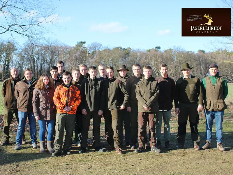 Gruppenfoto der Jagdkursgruppe Hildesheim 2019